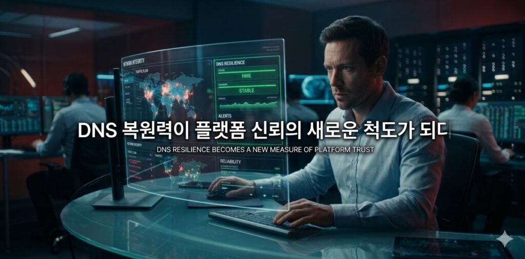 DNS 복원력이 플랫폼 신뢰의 새로운 척도가 되다