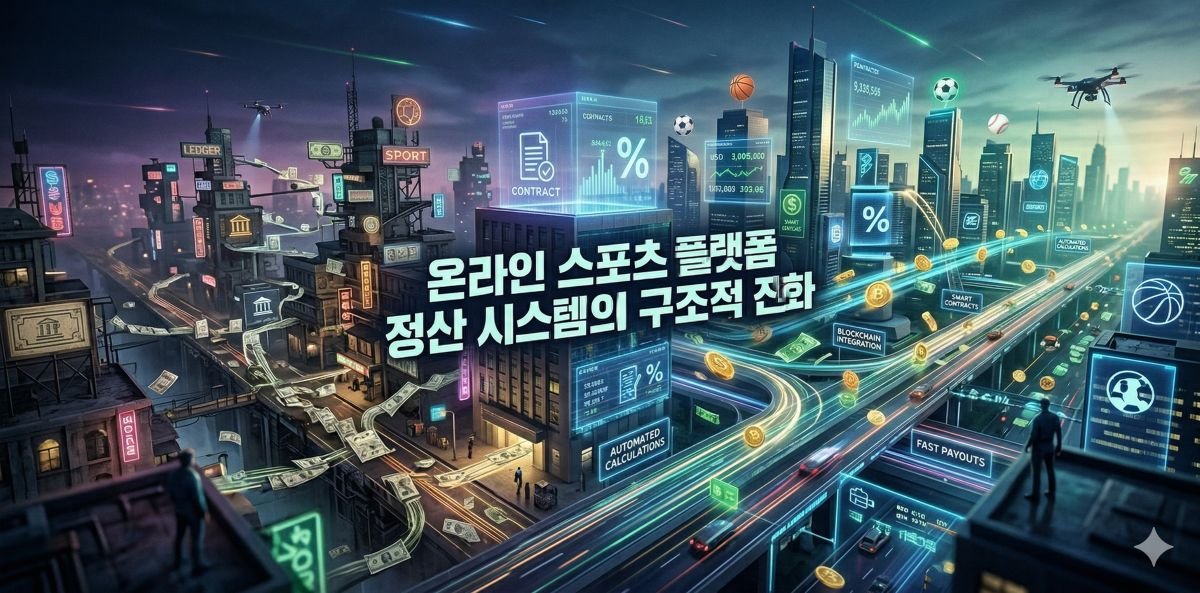 온라인 스포츠 플랫폼 정산 시스템의 구조적 진화